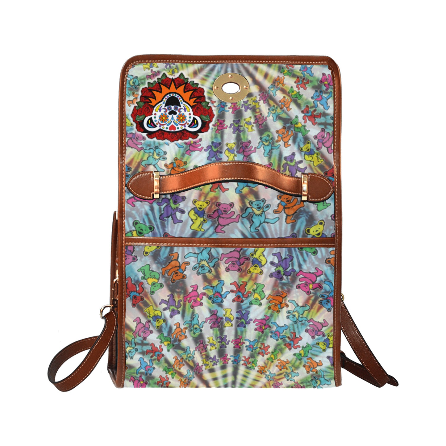 SUGAR BEAR All Over Print Waterproof Canvas Bag