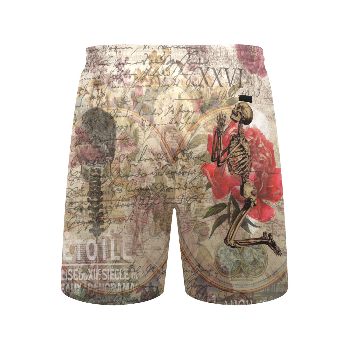 The World Is Yours Men's Mid-Length Beach Shorts