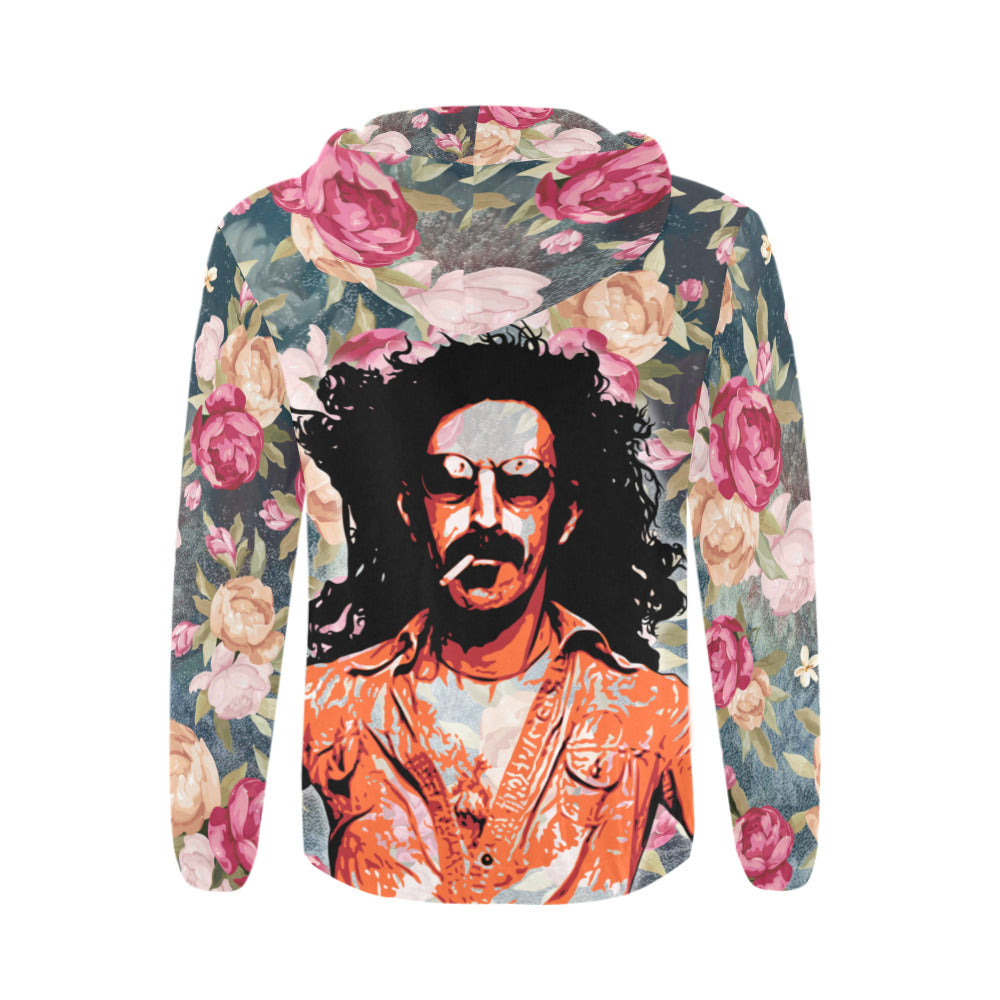 ZAP HOODIE Men's All Over Print Full Zip Hoodie (Model H14)