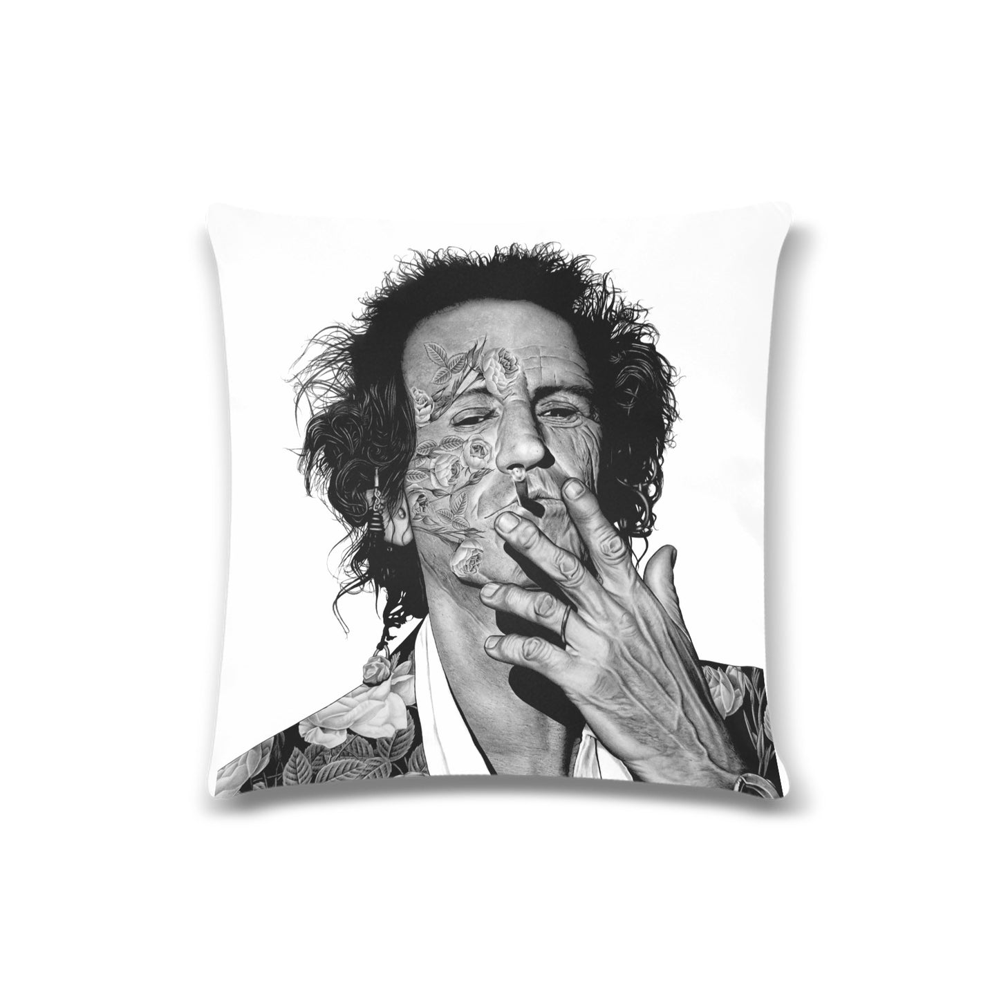 KEITH Throw Pillow Cover 16"x16"