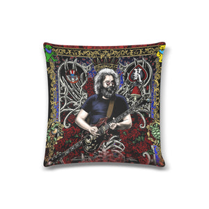 JERRY CARD Throw Pillow Cover 16"x16"