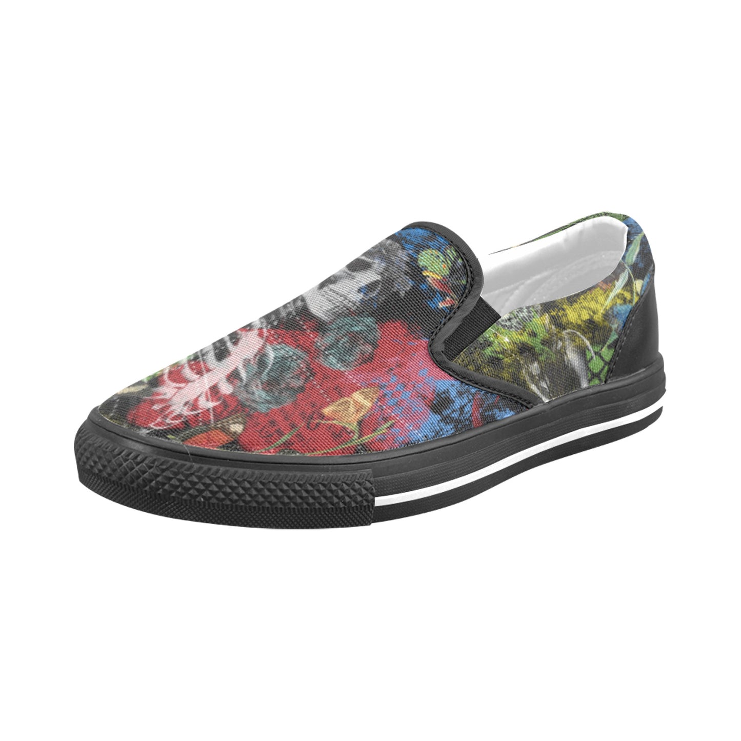 SKEL BUTTERFLIES Men's Slip-on Canvas Shoes