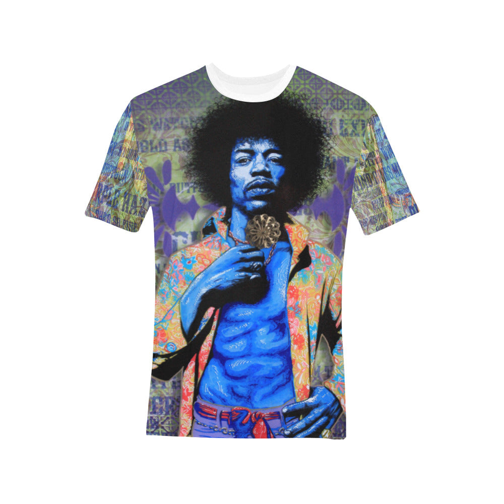 JIMI Men's All Over Print T-shirt