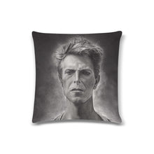 Load image into Gallery viewer, BOWIE Throw Pillow Cover 16&quot;x16&quot;