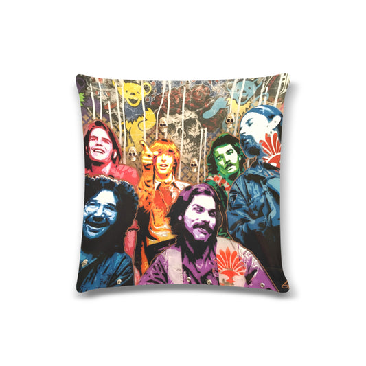 DEAD Throw Pillow Cover 16"x16"