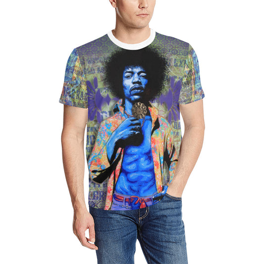 JIMI Men's All Over Print T-shirt