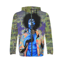 Load image into Gallery viewer, JIMI Men&#39;s All Over Print Full Zip Hoodie