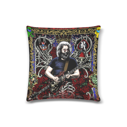 JERRY CARD Throw Pillow Cover 16"x16"