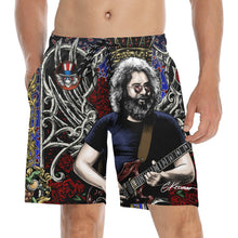 Load image into Gallery viewer, JERRY CARD Men&#39;s Mid-Length Beach Shorts