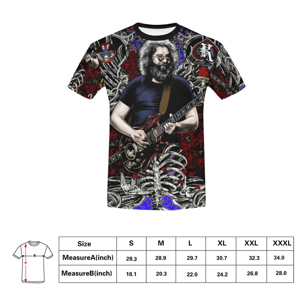 JERRY CARD Men's All Over Print T-shirt