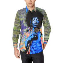 Load image into Gallery viewer, JIMI Men&#39;s All Over Print Long Sleeve Shirt