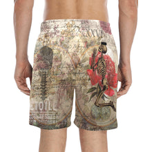 Load image into Gallery viewer, The World Is Yours Men&#39;s Mid-Length Beach Shorts