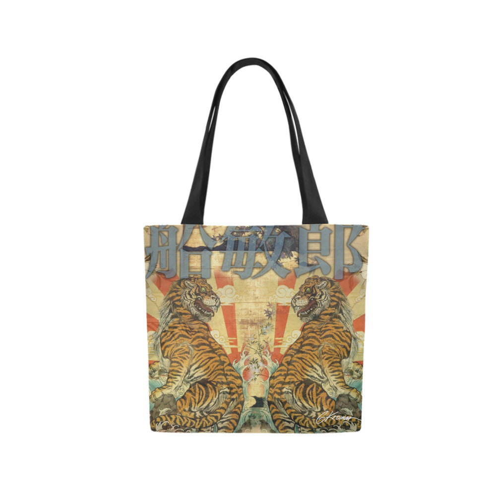 Tiger Canvas Tote Bag