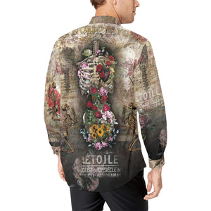 The World is Yours Men's All Over Print Long Sleeve Shirt