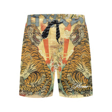 Load image into Gallery viewer, SAMURAI Men&#39;s Mid-Length Beach Shorts