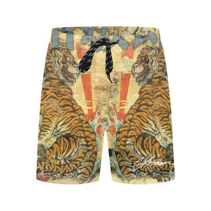 SAMURAI Men's Mid-Length Beach Shorts