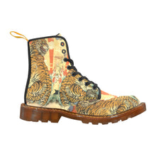 Load image into Gallery viewer, Samurai Tiger Men&#39;s Lace Up Canvas Boots