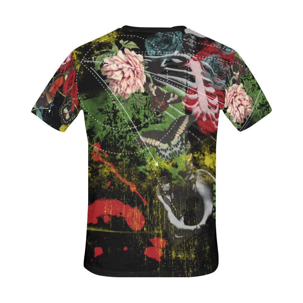 SKEL BUTTERFLIES Men's All Over Print T-shirt