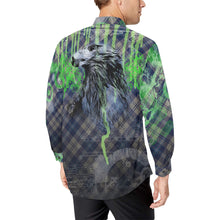 Load image into Gallery viewer, EAGLE PLAID Men&#39;s All Over Print Long Sleeve Shirt